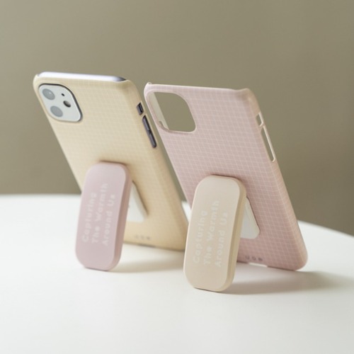 uoe phone case + click kit (pink butter)