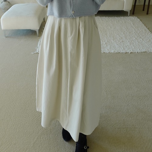 Cotton comfortable daily skirt